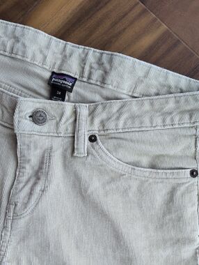 Patagonia Cream Corduroy Pants
